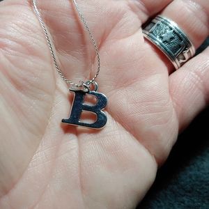 Letter "B" Necklace